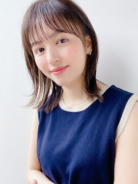 クィーンズガーデンバイケーツーギンザ(QUEEN’S GARDEN by K two GINZA) インナーカラーが決め手のニュートラルボブ/銀座/新橋/有楽町/