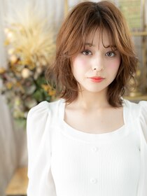 カバーヘア ブリス 大宮西口(COVER HAIR bliss) 韓国風ニュアンスパーマフェザーミディアムa大宮20代30代40代