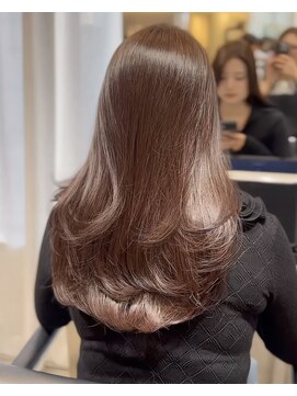 ソヨン 栄2号店(SOYON) 韓国風ナチュラルレイヤー/簡単ヘアセット/ベージュ