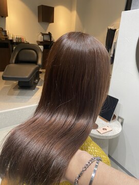 グラフ 立川(Graph.) ブリーチなしダブルカラー Aujua髪質改善トリートメント