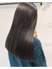 【艶髪】カット+縮毛矯正+内部補修トリートメントM