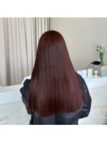 アイル(I'LL)&nbsp;レッドブラウン/ワイン/韓国風/ブリーチなしWカラー/髪質改善