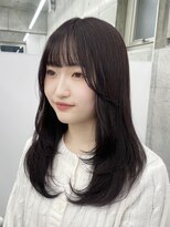 エヌアイ オモテサンドウ(ni omotesando)&nbsp;ワインレッド/ツヤツヤAujuaカラー上野