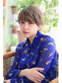 大人ゆるふわパーマショート