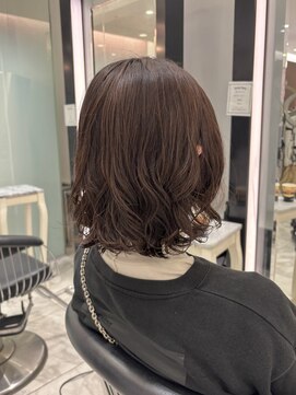 アピッシュ ギンザ(apish ginza) ボブパーマ/コテ巻き風パーマ/プードルパーマ/前髪パーマ