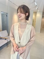 ヘアー アンド ビューティー リル(rille) 【石附】パツっとボブ