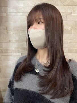 スロウ(slow) 顔周りレイヤースタイル