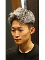 銀座 シノ(shino) アップバングスタイル×シルバー