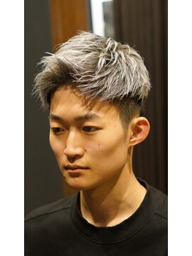 銀座 シノ 本店(shino) アップバングスタイル×シルバー