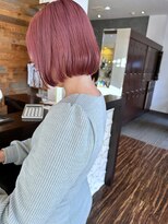 バディヘア スパ(BUDDY HAIR SPA) スモーキーピンクボブ