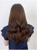 美髪顔周りレイヤーくびれヘアロング_ba520043