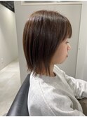 髪質改善レイヤーボブ