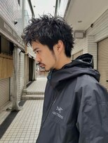 シャドウパーマ /フェザーショート /刈り上げないショート