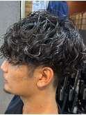 フェザーパーマ/ニュアンスパーマ/韓国マッシュ/錦糸町駅/men's