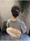 お宮参りヘアセット + 着付け