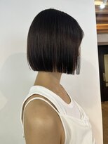 サクラ オモテサンドウ(SAKURA) 首が綺麗に見える美髪矯正ボブ☆髪質改善/縮毛矯正