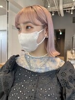 カロン トウキョウ 高円寺店(Kalon Tokyo) ピンクベージュ×ボブ