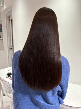 ニューヨークニューヨーク 阪急高槻店(NYNY) 髪質改善縮毛矯正ロングヘア20代30代40代50代60代透明感カラー