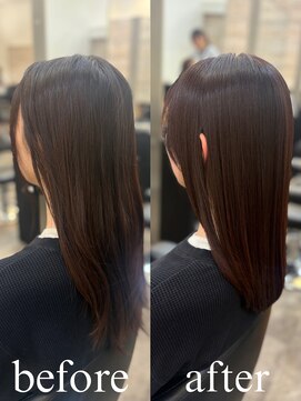 ドラン 梅田店(DRAN) 【DRAN梅田店】色持ちUPも叶える！？髪質改善+艶カラーカラー