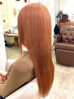 ルネラトーキョー(RUNERA TOKYO) 学割U24イコラブ大場花菜風オレンジブラウンケアブリーチ渋谷