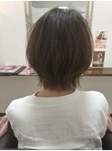 切りっぱなしボブ