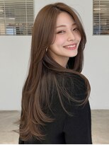 コトンアトリエ 人形町(COTON atelier) ミルクティーブロンド/ダークブルー/デジタルパーマ/人形町駅