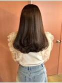 ツヤ感チョコレートカラー