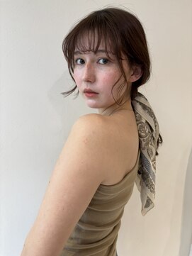 ローウェ 表参道(Louwe) scarf arrange◯担当ももこ