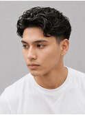 リバースセンターパート/ニュアンスパーマ/ダウンバング/MEN'S