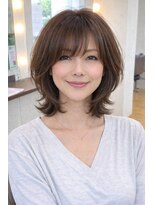 リーフ 山梨中央店(LeaF)&nbsp;ナチュラルウルフ×白髪染め