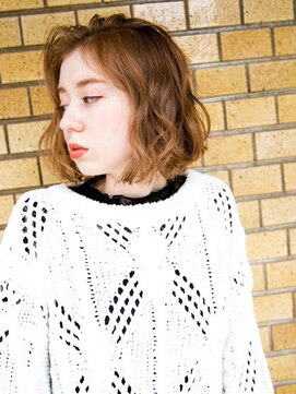 リリアン 表参道(relian) かきあげバングのふわふわボブ☆