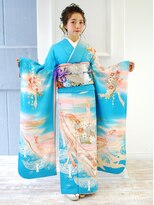 ゲッカビジン(GEKKABIJIN)&nbsp;レンタル振袖FS-65 39000円《東京着物レンタル/六本木月下美人》