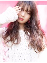 ヘアーアンドアトリエ マール(Hair&Atelier Marl)&nbsp;【Marl】チョコレートブラウンカラーのふわふわロング♪