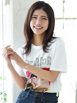 アビエクレール 河内花園(abije claire)&nbsp;さらさらミディ★20代30代50代 髪質改善