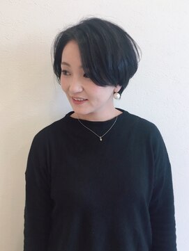 アーチ(ARCH) ハンサムショート×センターパート