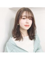 リコバイアフロート(riko by afloat)&nbsp;ショコラベージュ可愛いくびれヘア【立野克弥】