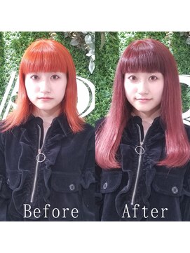 エクステ専門店あるじゃんすー 宇都宮店 チェリーピンク#シールエクステ#エクステ#イメチェン#宇都宮