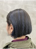 【ACA】エアタッチ★ブルーラベンダーのミニマムボブ