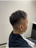 メンズショートスタイル（ヘアーカラー）