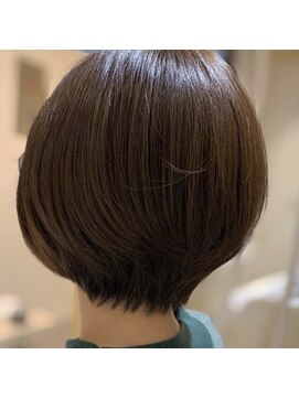 アンドワン 自由が丘(&ONE) 20代30代40代大人かわいいひし形ボブ小顔ショコラベージュ