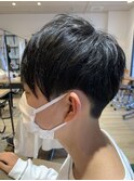 ツーブロマッシュショート