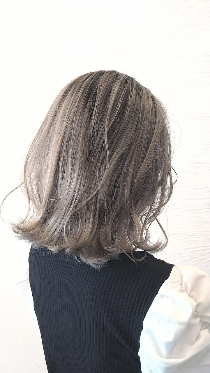 似合わせ☆カット＋全体カラー￥9900　