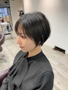 コワファーストナガサキシャンプーボーイ(COIFF1RST NAGASAKI SHAMPOO BOY) 大人ショートボブ×ナチュラルボブ×ミニボブ 20代30代40代