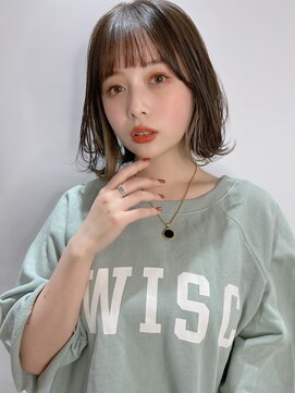 ディレクト 新宿(Direct) インナーカラー×おくれ毛バング☆