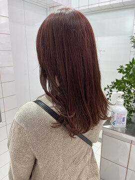 ロンドルーチェ 心斎橋(Lond luce) ケアブリーチダブルカラー×ピンクベージュ【心斎橋】