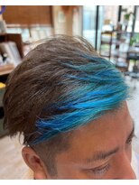 ボンドヘアー(Bond Hair) フロントターコイズ☆