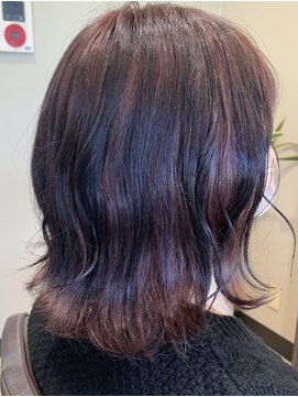 ヴァンカウンシル Kuwana(VAN COUNCIL) ローライトダークブルー×ピンクパープル