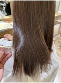 髪質改善ストレート