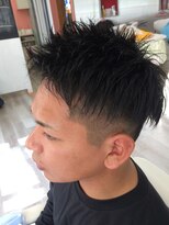 アルモニ ヘア(HARMONIE)&nbsp;アップバング×ショート＜理容室＞
