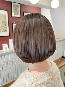 ムーン(moon) 3月ヘルシースタイル#縮毛矯正・ストレート#ふんわりカール#